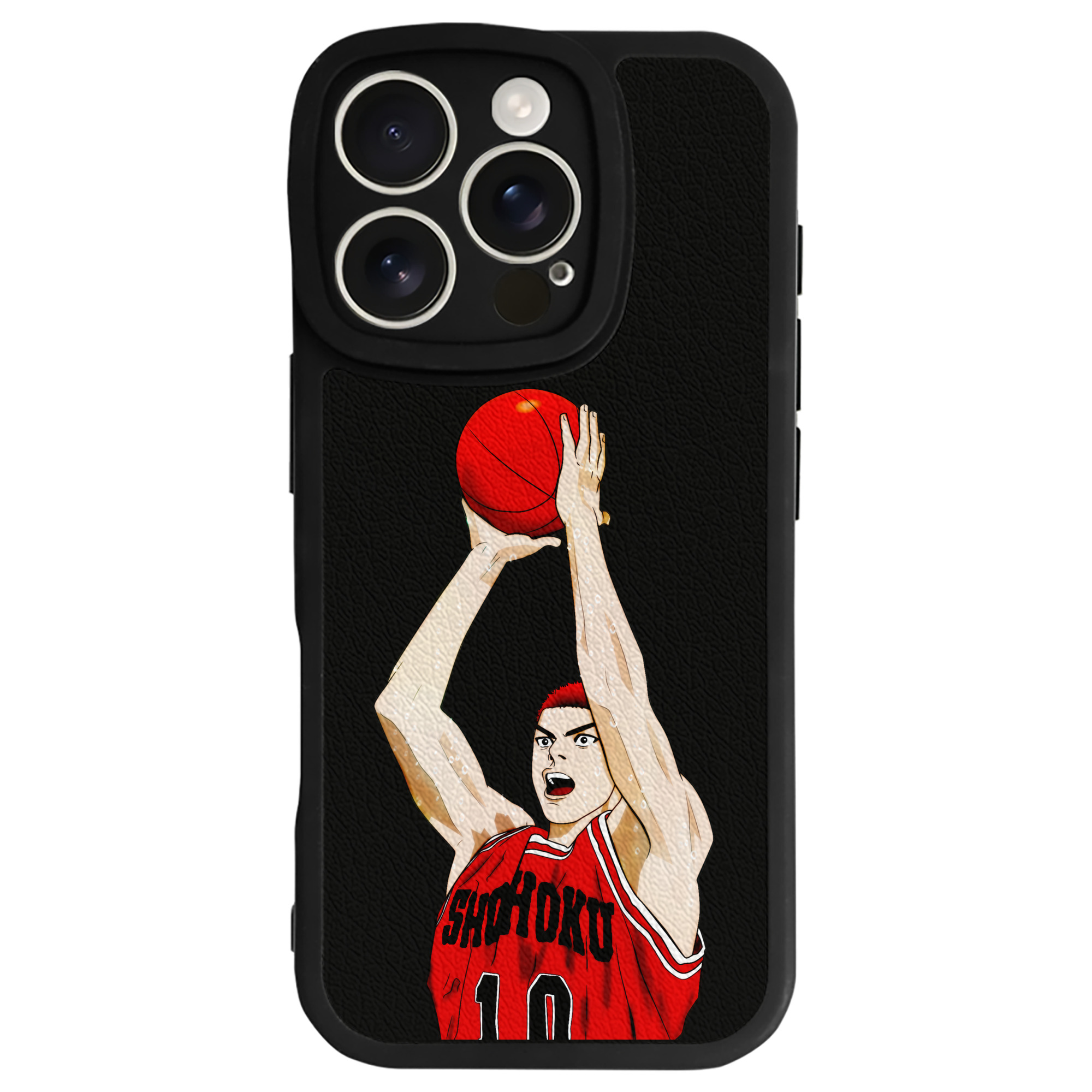 （画像用） SLAM DUNK／スラムダンク 【iPhone 16シリーズ対応】シリコンスマホケース（レザー調） 材質：シリコン